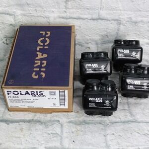 Polaris IT-600 Black Insulated Multi-Tap Connector 600 MCM-6 AWG 600V Lot of 4